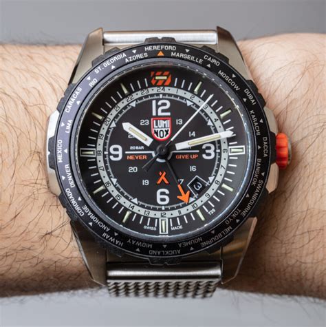 Watch Review: Luminox Bear Grylls Air Series GMT 3762 | aBlogtoWatch