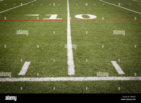 Football field markings Stock Photo - Alamy