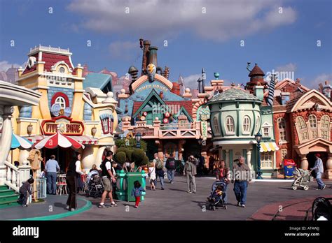 Mickey's Toontown at Disneyland California Stock Photo - Alamy