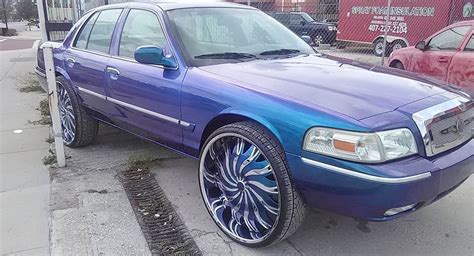 Ace-1: Outrageous Mercury Grand Marquis on 26's Starr Wheels