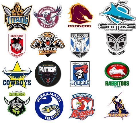 Nrl Logos