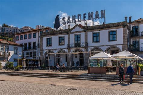 Port Wine Cellars Street View, Porto Portugal Stock Image - Image of street, travel: 122497749