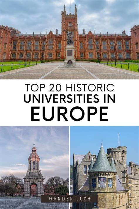 20 Most Beautiful Universities in Europe: Historic Campuses