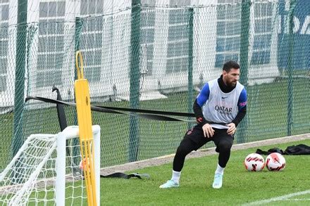 Lionel Messi During Psg Training Session Editorial Stock Photo - Stock Image | Shutterstock