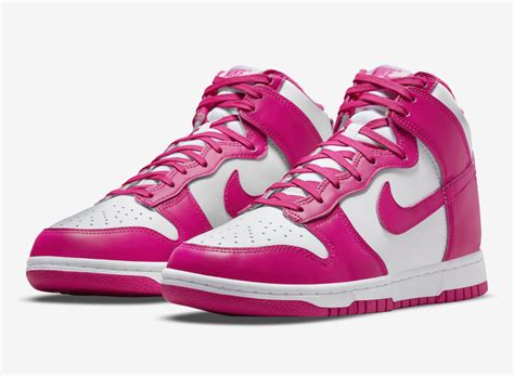 Nike Dunk High Pink Prime WMNS DD1869-110 Release Date - SBD