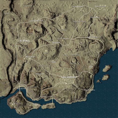 PUBG Interactive Map