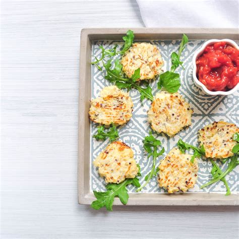 Baby Led Weaning Recipe:Cauliflower Cheese Bites - Mrs Jones's Kitchen