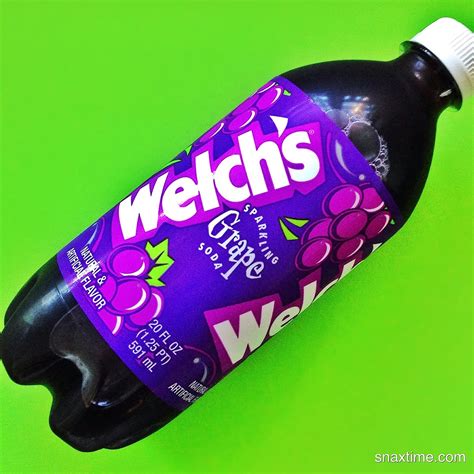 Welch's Sparkling Grape Soda: Best of America's Snacks | Snaxtime