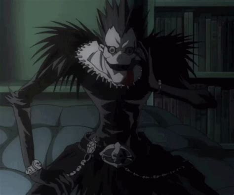 Death Note Ryuk GIF - Death Note Ryuk Shinigami - Discover & Share GIFs