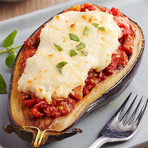 Italian-Style Stuffed Eggplant