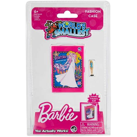 World's Smallest Barbie® in Fashion Case - Walmart.com