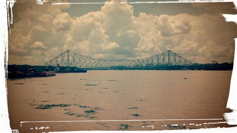 HD wallpaper: Kolkata, Howrah Bridge, night, illuminated, reflection ...