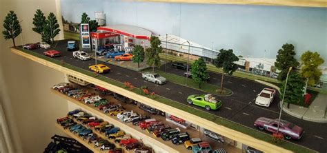 diecast diorama life in 1:64 scale - diorama shelf | Custom hot wheels ...