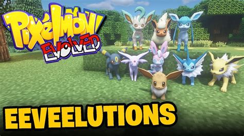 Pixelmon eevee evolutions