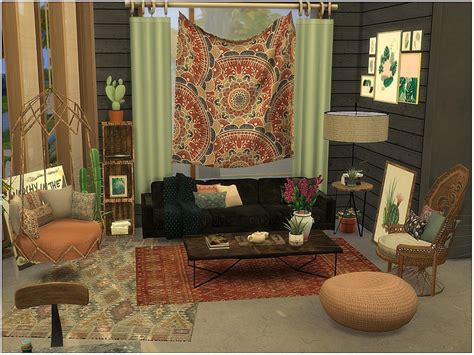 Sims 4 Cc Boho Bedroom