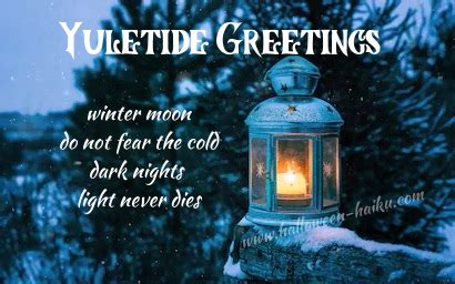 Happy Winter Solstice – Halloween Horror Haiku