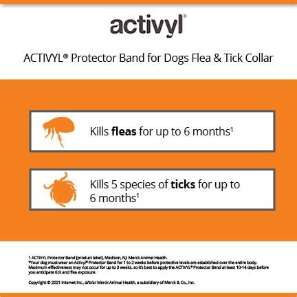 ACTIVYL® Protector Band for Dogs | Merck Animal Health USA