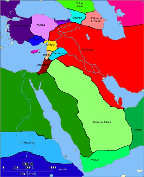 Historical Maps Of The Middle East