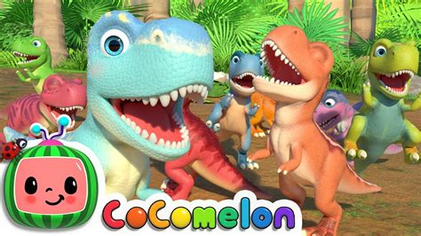 Ten Little Dinos | CoComelon Nursery Rhymes & Kids Songs - YouTube