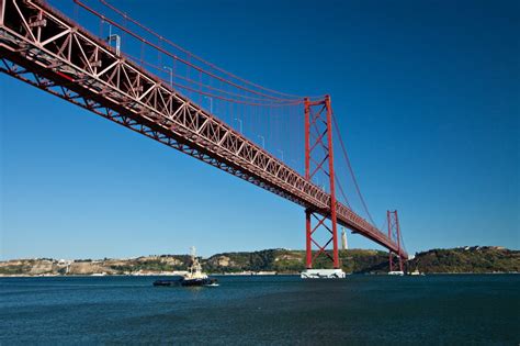 Suspension Bridge, Lisbon Royalty-Free Stock Photo