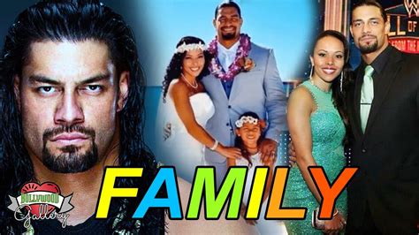 Wwe Roman Reigns Family Pictures - This Is Trash Roman Reigns Shoots On ...