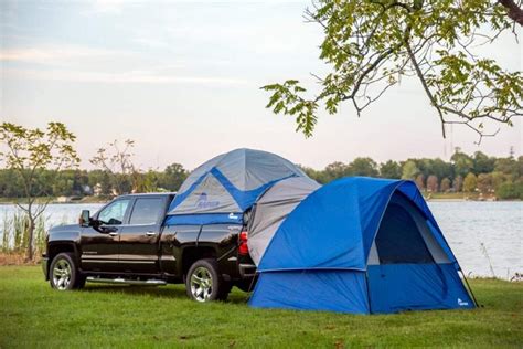 You Can Get A Tent To Attach To The Back Of Your Pickup Truck and Now I Want One