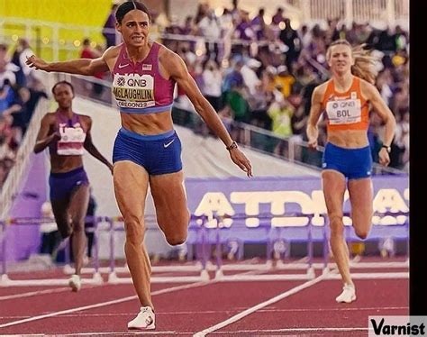 Cindy McLaughlin - 400m Hurdles world record 50.68 - 2022 World Athletics Championships - Eugene ...