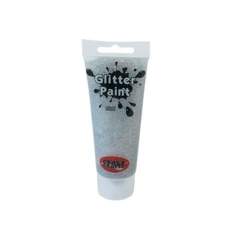 Glitter Paint 75Ml Silver | West Pack Lifestyle