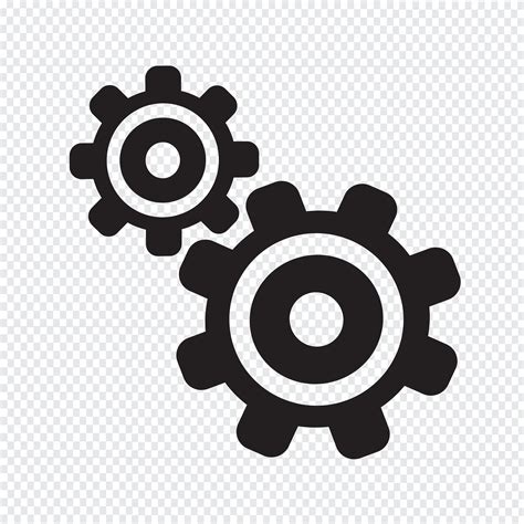 Gear icon symbol sign 645715 Vector Art at Vecteezy