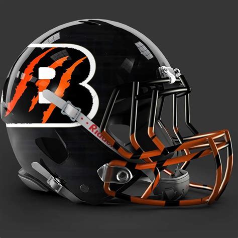 Cincinnati Bengals alt helmet design | Cincinnati bengals football, Bengals football, Football ...