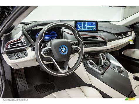 Gigia Ivory White Full Perforated Leather Interior 2016 BMW i8 Standard i8 Model Photo ...