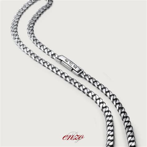 Men's Chains & Necklaces in Platinum | Hand Craftsmanship | Mens chain necklace, Platinum ...