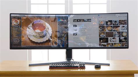 Samsung's Extra Wide Screen Shows How Two Monitors Can Make Your Small ...