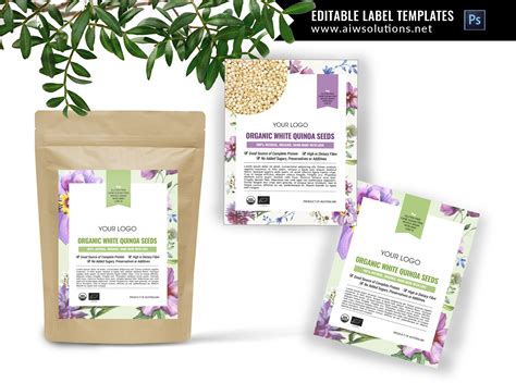 Food Product Labels Template | Best Creative Template