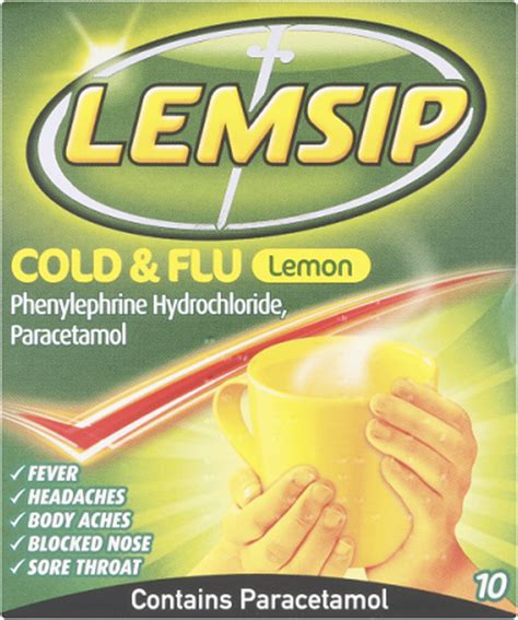 Coda Online Store | Coda Pharmacy. LEMSIP COLD & FLU LEMON SACHETS- 10 SACHETS