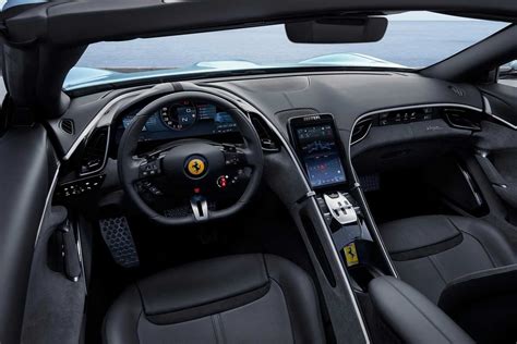 2024 Ferrari Roma Convertible Interior - Joby Christabella