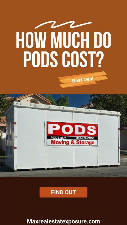 PODS For Moving Cost: Storage Rental Prices Explained