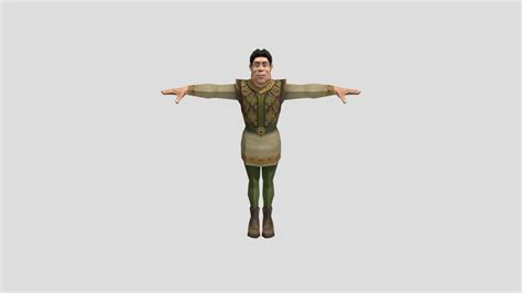 Shrek 2 Human Shrek - Download Free 3D model by Neut2000 [68b4a2b] - Sketchfab