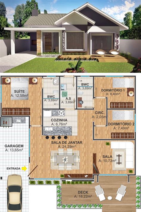 American Style House Floor Plan - floorplans.click