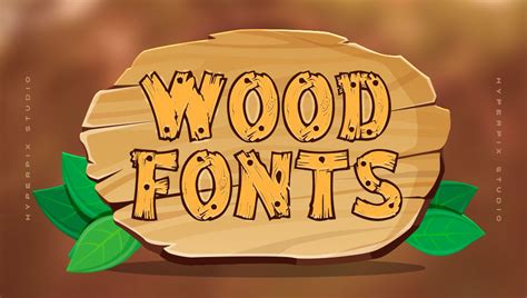 90+ Best Wood Fonts (FREE / Premium) 2024 | Hyperpix