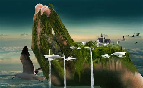 Photoshop tutorial: Create a surreal “handful of nature” scene ...