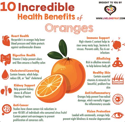 10 Incredible Health Benefits of Oranges - Live Love Fruit