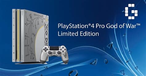 PlayStation 4 Pro God of War Limited Edition Console to be Available in April 2018 - GamerBraves