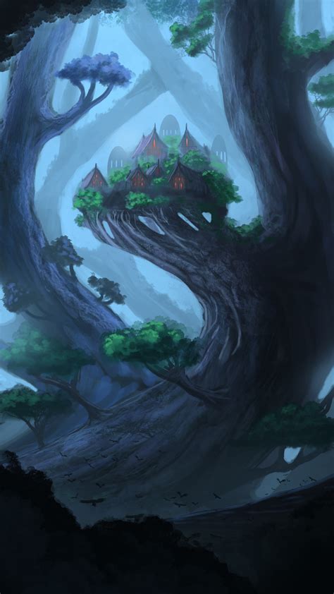 Elven Forest by willroberts04 on DeviantArt