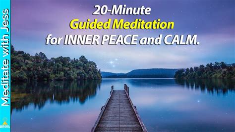 20-Minute Guided Meditation. How to find Inner Peace & Calm. Relieve Stress, Relax. Nature ...