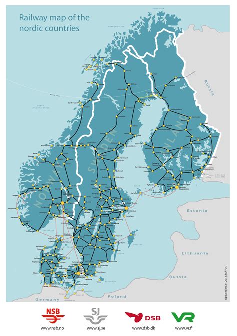 Scandinavia Map – ACP Rail