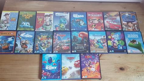 My Pixar DVD Collection (2018 Edition) - YouTube