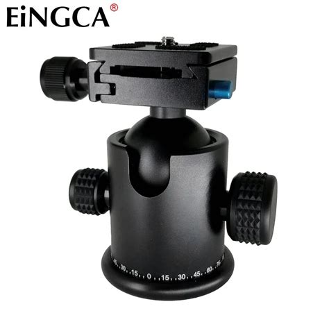 NEW DSLR Camera Professional Tripod Ball Head With Quick Release Plate 1/4 Screw Mount for Canon ...