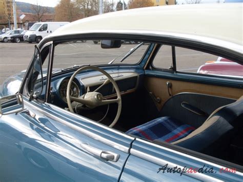 Simca Aronde 2nd generation 90A 1955-1958 (Grand Large Coupé 2d), interior, Autopaedia ...