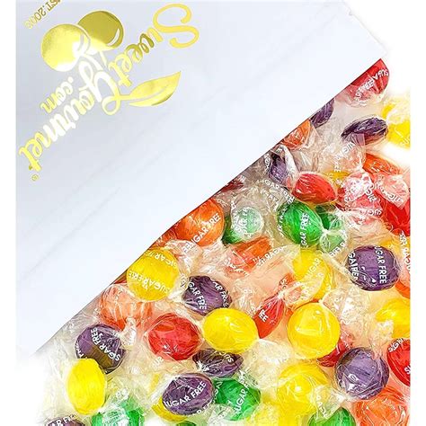 SweetGourmet Sugar Free Assorted Fruit Disks | Bulk Hard Candy | 3 Pounds - Walmart.com ...